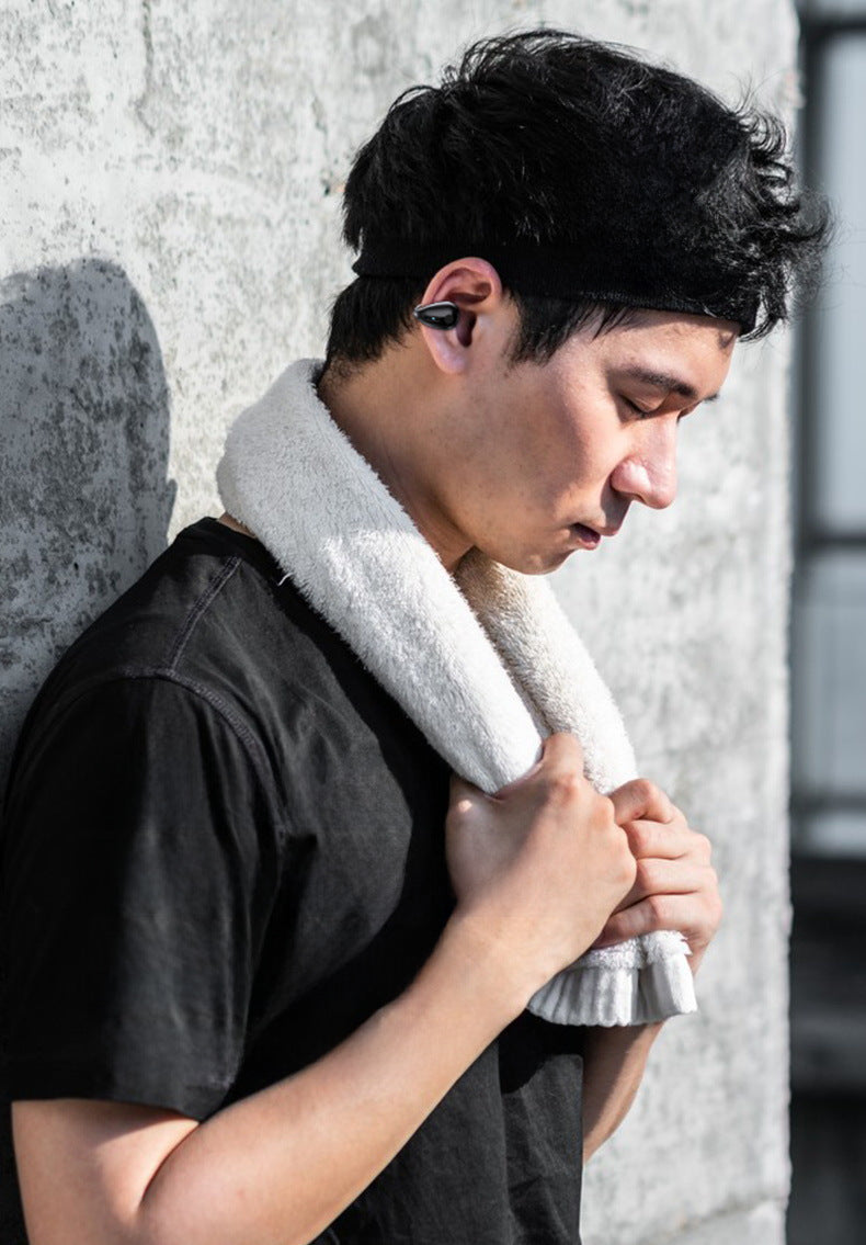 Clip-on wireless Bluetooth headset - stylish 