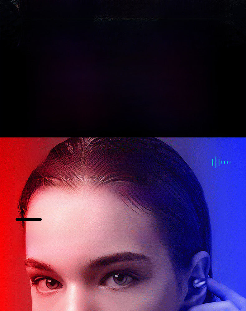 Bluetooth Bone Conduction Clip-on Headset