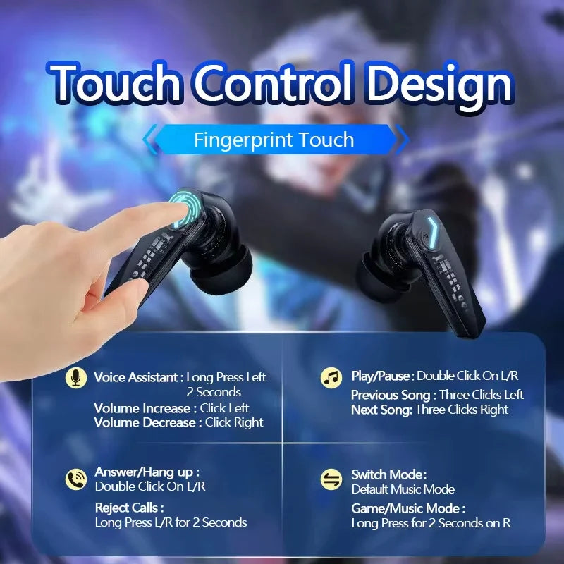 Lenovo GM2 Pro Bluetooth 5.4 Dual Modes Music & Game Headset