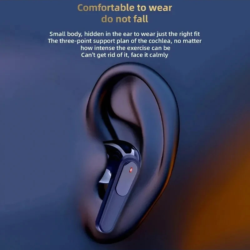 Pro60 wireless Bluetooth earphones - comfortable to wear and do not fall